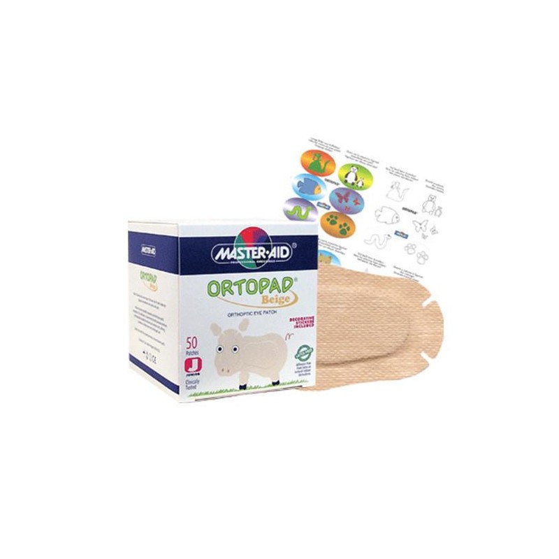 PARCHES OCULARES MASTER AID ORTOPAD SKIN JUNIOR