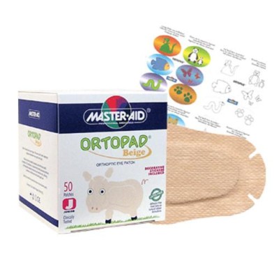 PARCHES OCULARES MASTER AID ORTOPAD SKIN JUNIOR