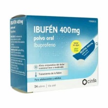 IBUFEN 400 MG 24 SOBRES POLVO ORAL