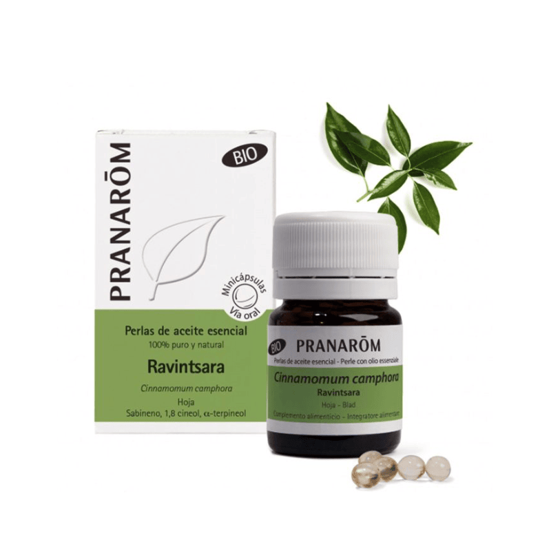 PRANAROM RAVINTSARA 60 PERLAS