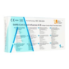 TEST NASAL COMBINADO AUTODIAGNOSICO ANTIGENOS SARS COV 2 Y GRIJPE A/B ALL TEST