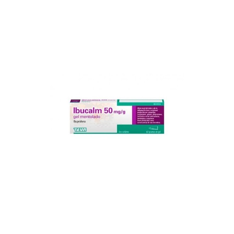 IBUCALM 50 MG/G GEL CUTANEO