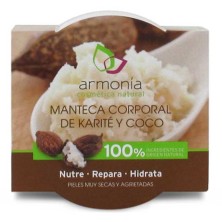 ARMONIA MANTECA CORPORAL DE KARITE Y COCO 100 ML