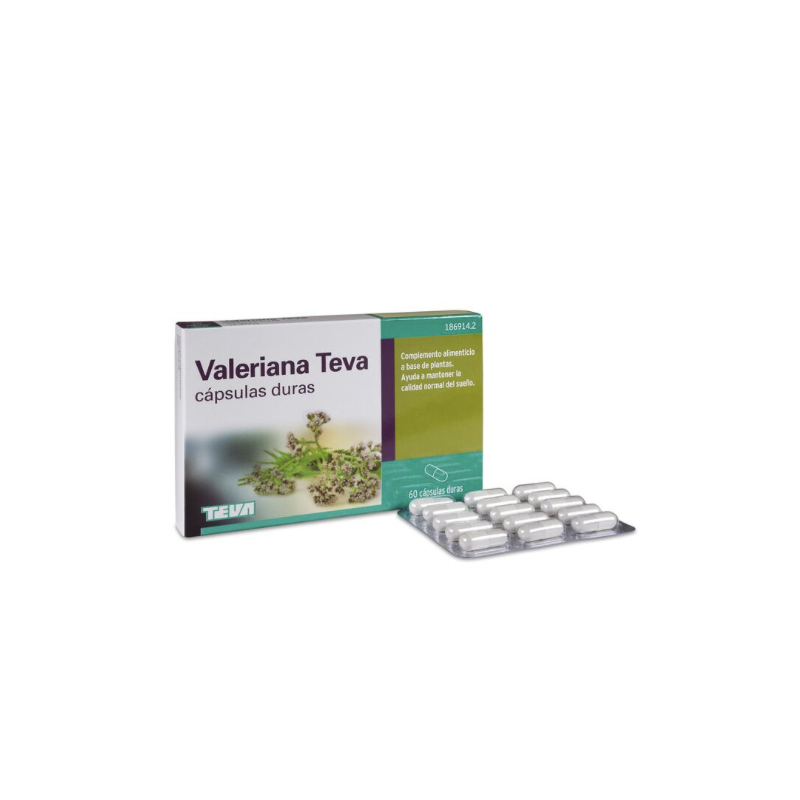 VALERIANA TEVA 60 CAPSULAS DURAS