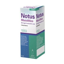 NOTUS MUCOLITICO 50 MG/ML SOLUCION ORAL 1 FRASCO 200 ML