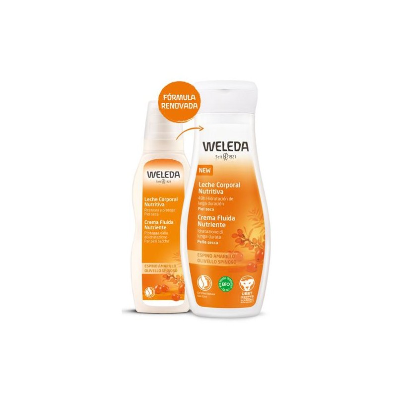 WELEDA LECHE CORPORAL NUTRITIVA ESPINO AMARILLO