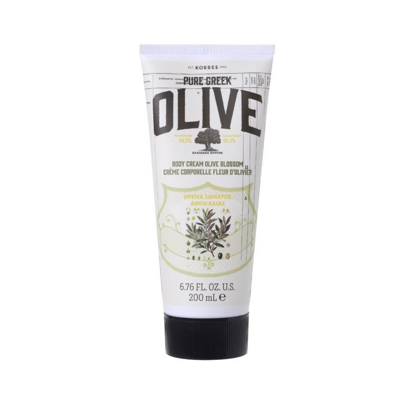 FLOR DE OLIVO CREMA CORPORAL ACEITE DE OLIVA Y A