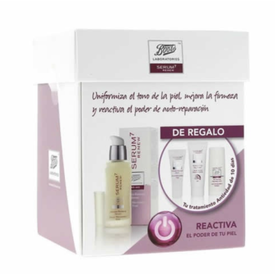 BOOTS LABORATORIES SERUM7 RENEW PACK + MINITALLA