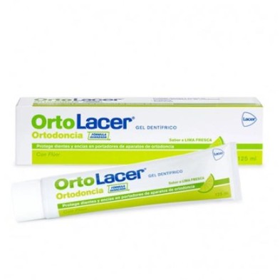 ORTOLACER GEL DENTIFRICO 125 ML SABOR LIMA FRESCA