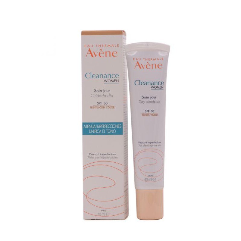 AVENE CLEANANCE WOMAN CUIDADO DIA COLOR SPF 30 40 ML