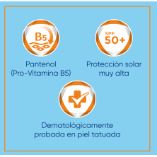 BEPANTHOL TATTOO CREMA SOLAR PROTECTORA FPS50+