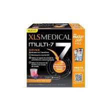 XLS MEDICAL MULTI 7 DRINK 60 SOBRES SABOR FRUTOS ROJOS