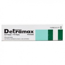 DETRAMAX 2,5 MG/G + 15 MG/G POMADA 1 TUBO 30 G