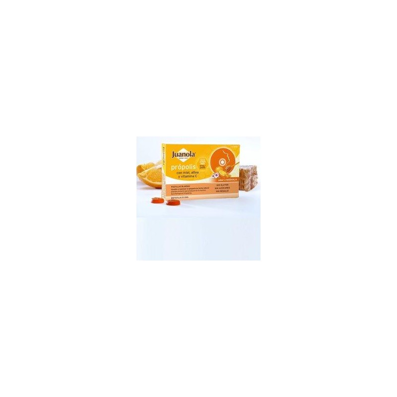 JUANOLA PASTILLAS BLANDAS PROPOLIS MIEL VIT C AL