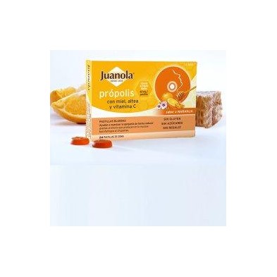 JUANOLA PASTILLAS BLANDAS PROPOLIS MIEL VIT C AL