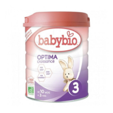 BABYBIO OPTIMA 3 CRECIMIENTO 1 BOTE 800 G