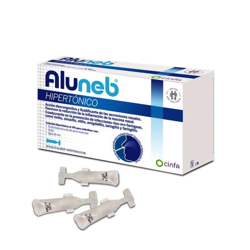 ALUNEB HIPERTONICO 20 VIALES 5 ML