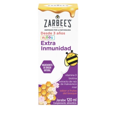 ZARBEE´S NIÑOS INMUNIDAD JARABE 1 ENVASE 120 ML