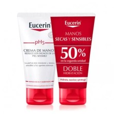 EUCERIN DUPLO CREMA DE MANOS PH5 2 X 75ML