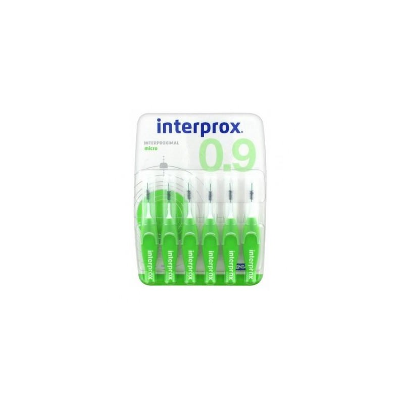 CEPILLO DENTAL INTERPROXIMAL INTERPROX MICRO 6 UNIDADES