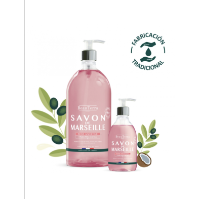BEAUTERRA JABON MARSEILLE ROSA 1L