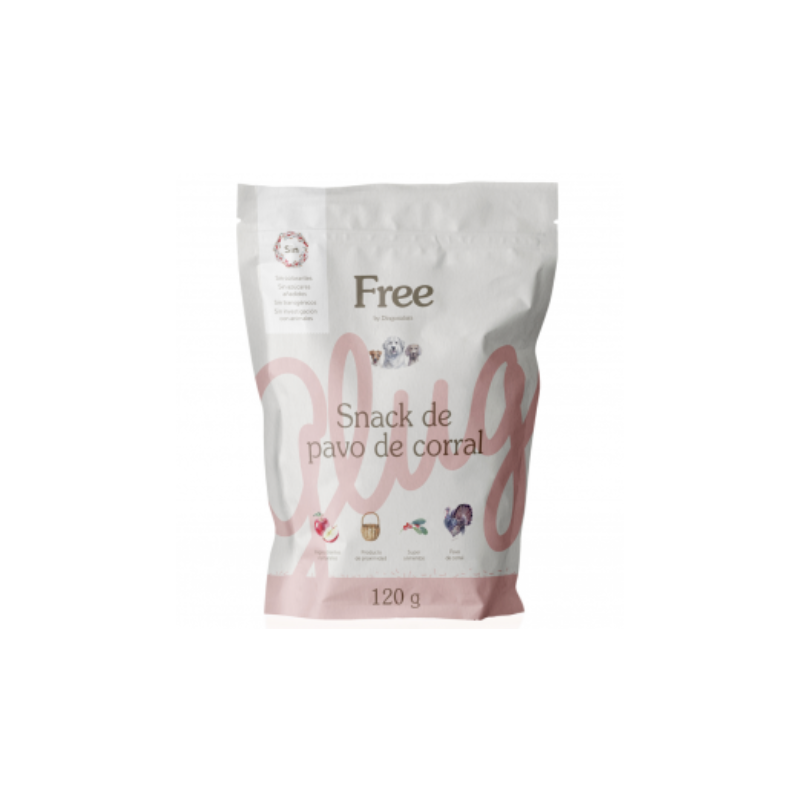 FREE SNACK PAVO DE CORRAL 120 g