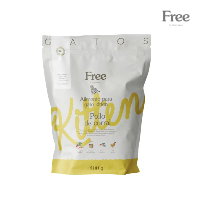 FREE Kitten pollo 400 g