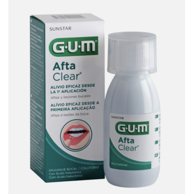 GUM AFTACLEAR COLUTORIO 120 ML