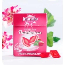 JUANOLA PERLAS 25 GR FRESA MENTOLADA