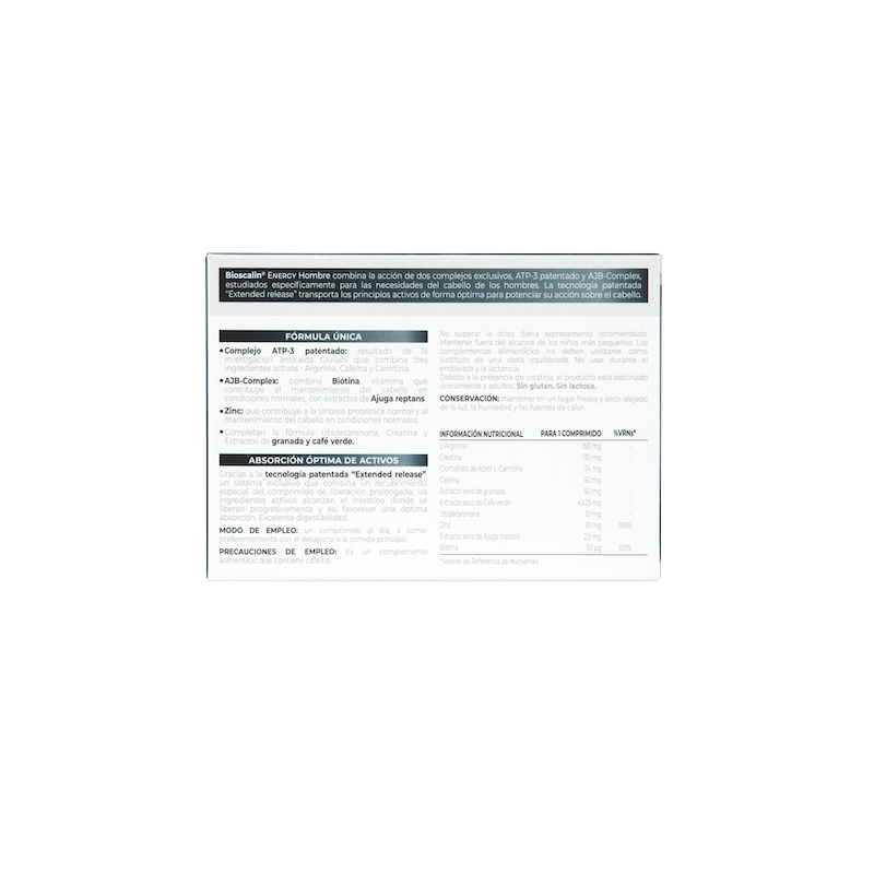 BIOSCALIN ENERGY HOMBRE 30CO BOIRON