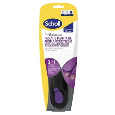 PLANTILLA SCHOLL FASCITIS PLANTAR TALL L