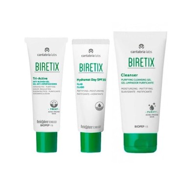 PAK BIRETIX TRIACTIVE GEL+HYDRAMAT DAY SPF30