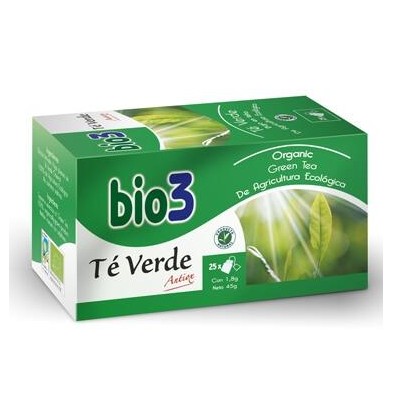 BIO3 TÉ VERDE ECOLÓGICO 1.8 GR 25 FILTROS