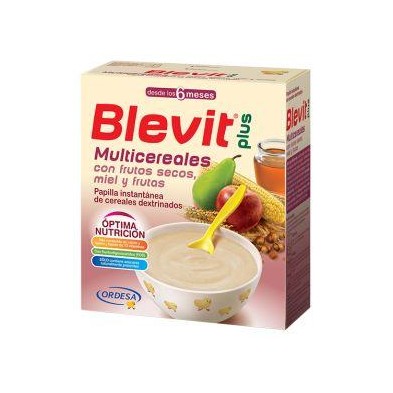 BLEVIT PLUS MIEL FRUTOS SECOS Y FRUTAS MULTICEREALES 600 GR