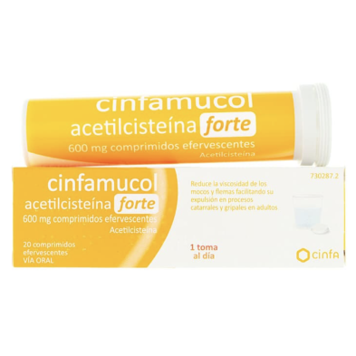 Cinfamucol Forte 20 Comp
