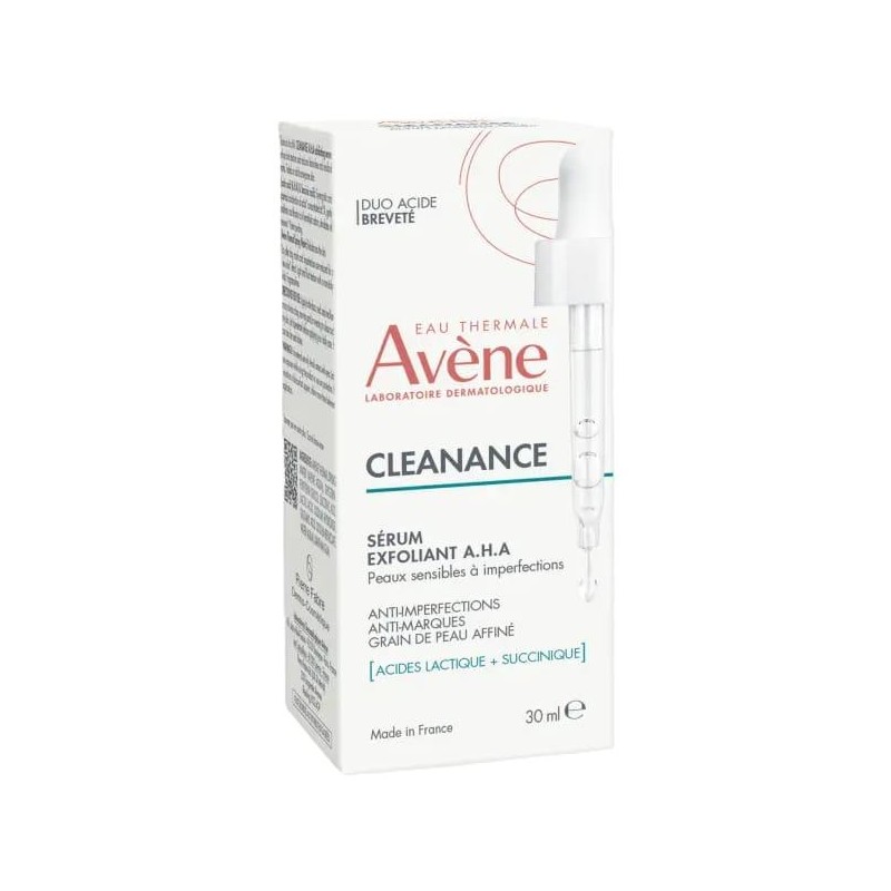 AVENE CLEANANCE SERUM EXFOLI ANTE AHA 1 ENVASE 30 ML