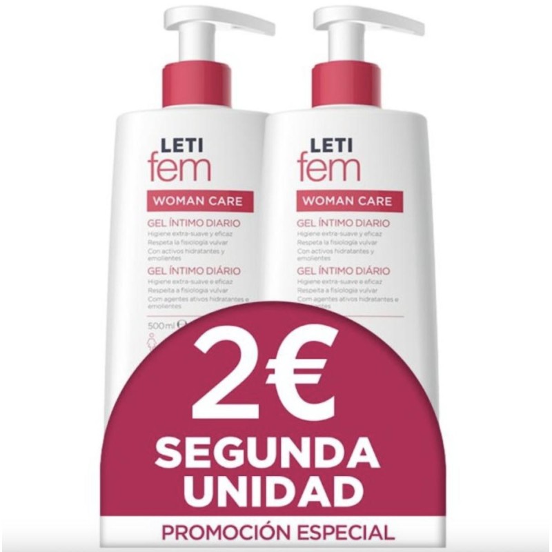 LETI FEM DUPLO WOMAN GEL INTIMO 500ML