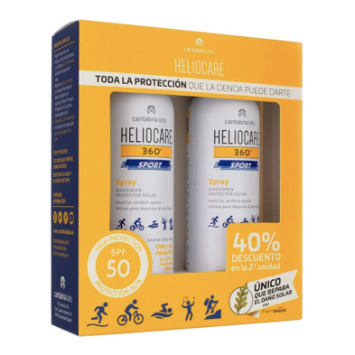 HELIOCARE 360 DUPLO SPORT SPRAY SPF50 -40%2U