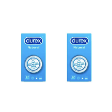 DUREX NATURAL PLUS PRESERVATIVOS 12 PRESERVATIVO PACK