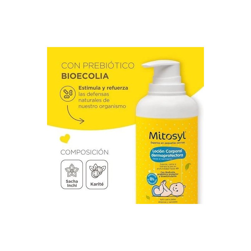 MITOSYL LOCION CORPORAL DERMOPROTECTORA 1 ENVASE 400 ML