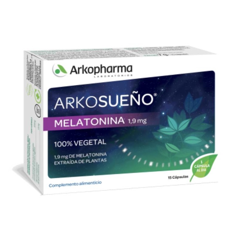 ARKOSUEÑO REPARADOR MELATONINA VEGETAL15 CAPS