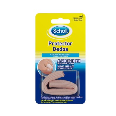 PARCHE PROTECTOR DEDOS SCHOLL GELATIV TUBO RECORTABLE