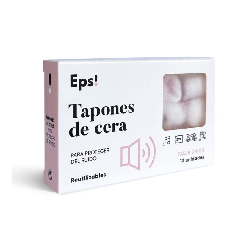 TAPONES OIDOS CERA EPS! 12 UNIDADES