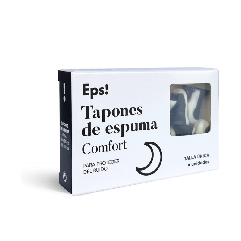 TAPONES DE ESPUMA COMFORT EPS! 6 UNIDADES