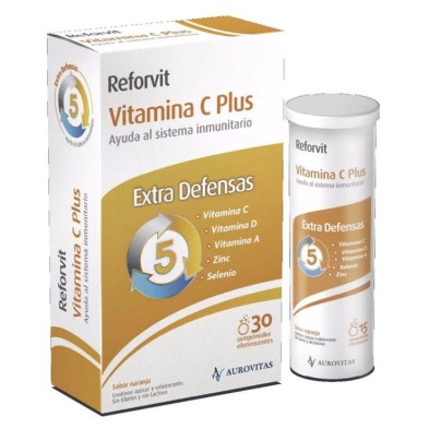 REFORVIT VITAMINA C PLUS 30 COMPRIMIDOS EFERVESCENTES