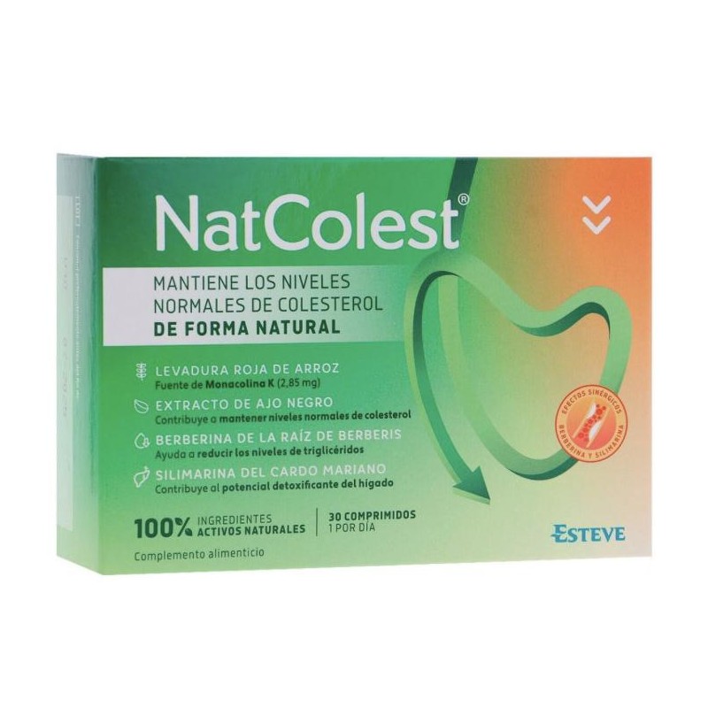 NATCOLEST 30 COMPRIMIDOS