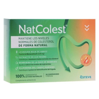 NATCOLEST 30 COMPRIMIDOS