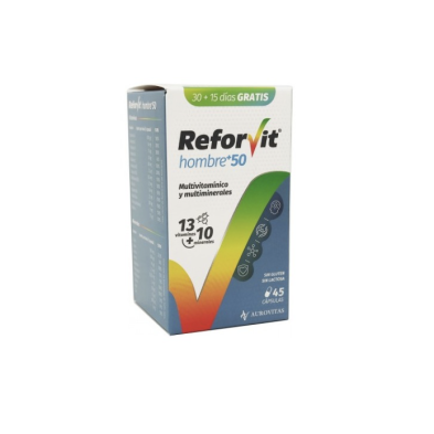 REFORVIT HOMBRE +50 45 CAPSULAS
