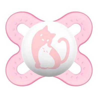 CHUPETE LATEX MAM START 0-2 M ROSA
