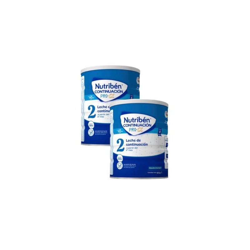 PACK NUTRIBEN CONINUACION 2X800G